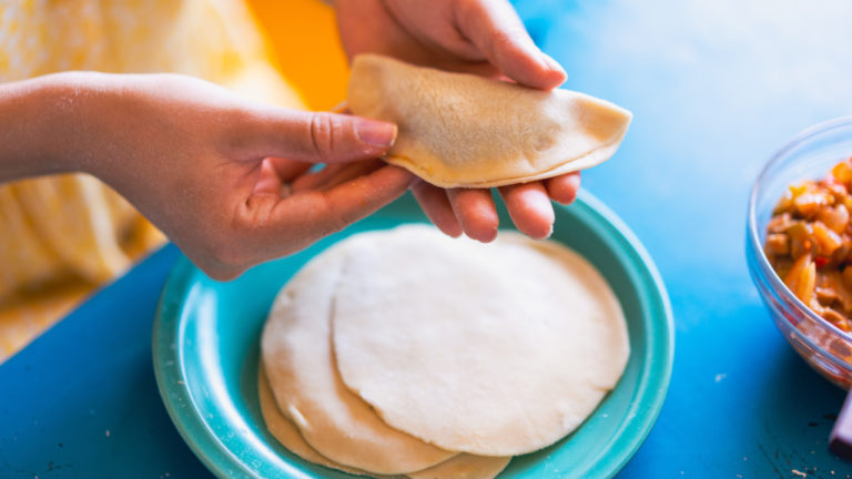 making traditional foods to celebrate latinx heritage month at preschool or daycare