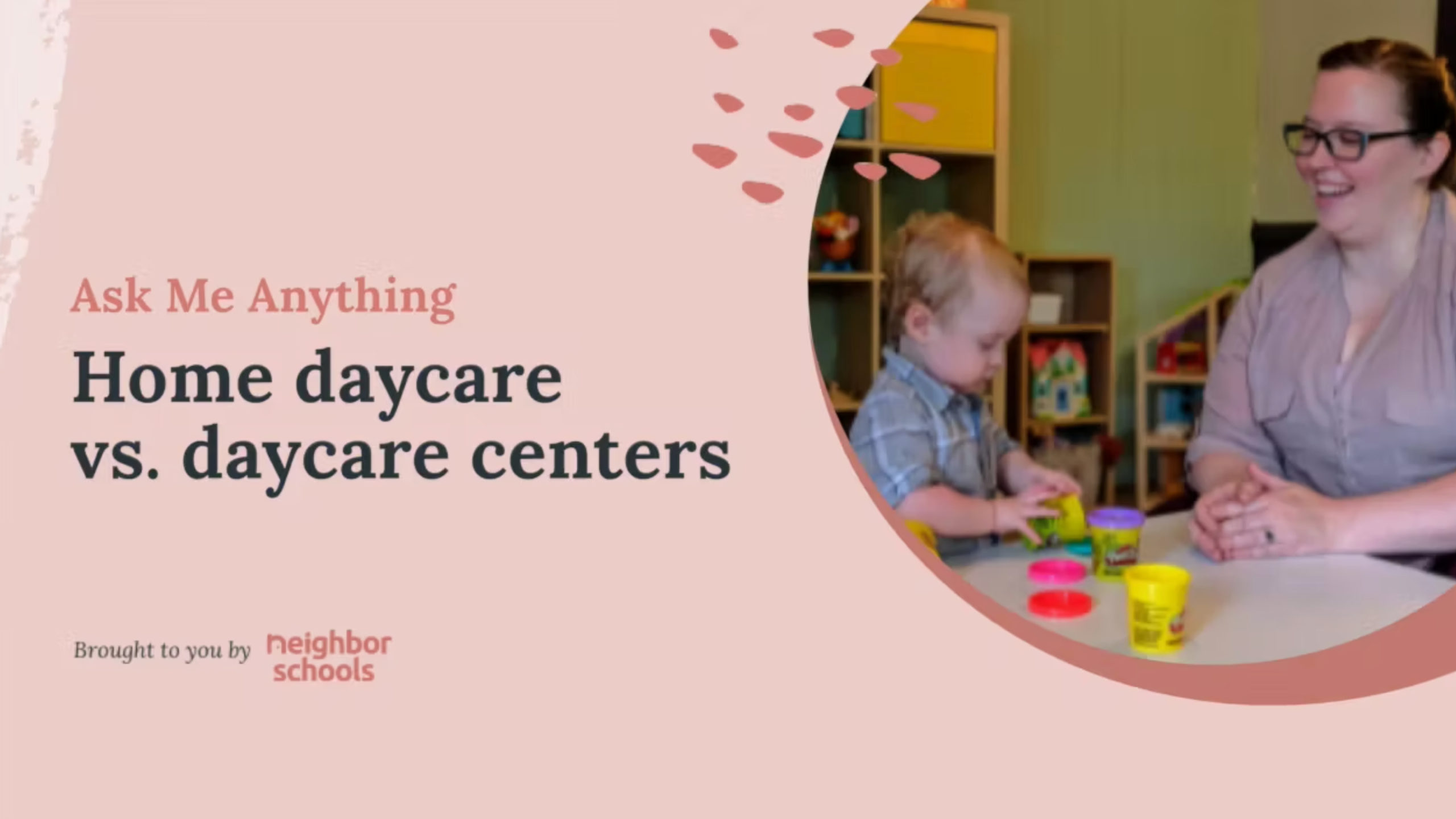 owning a home daycare vs working in a daycare center or preschool