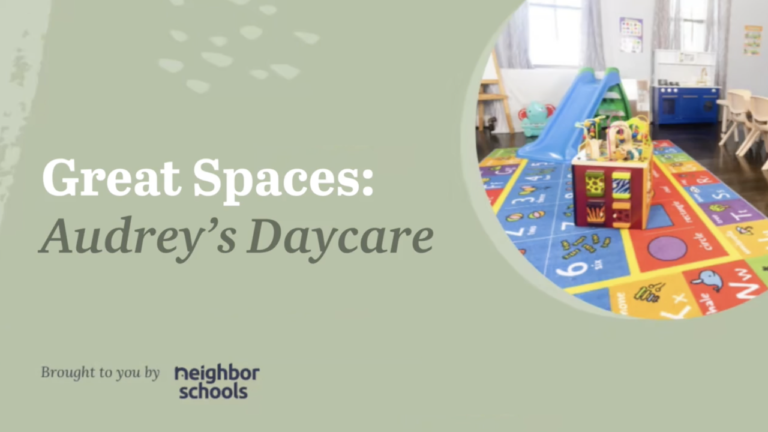 Home daycare space ideas from NeighborSchools community member Audrey